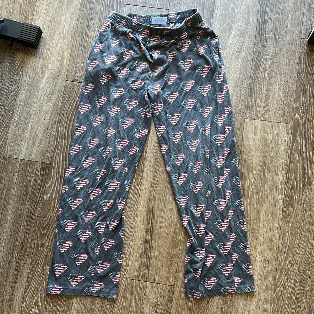 Men’s Small Superman Pajama Pants
